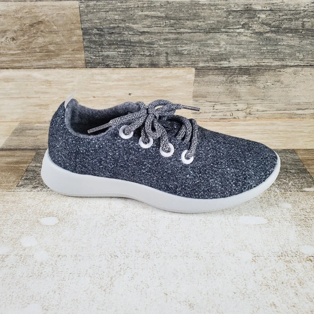 Allbirds Wool Runner Womens Shoes Sz 6 Running Athletic Gray Lace-Up Sneakers